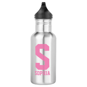 Bouteille d'eau monogramme personnalisée   Cadeau 