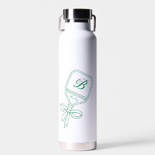 Bouteille D'eau Monogramme Pickleball Paddle Café Mug