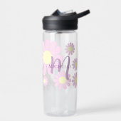 Bouteille D'eau Monogramme rose pâle (Gauche)