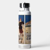 Bouteille D'eau Monogramme sur mesure Italie Ski (Évier)