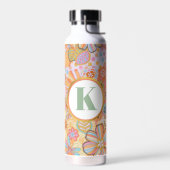 Bouteille D'eau Monogramme Trippy Nostalgale Floral Mood (Gauche)