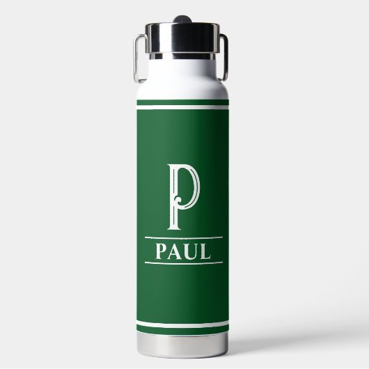 Bouteille D'eau Monogramme vert (Salle de sport)