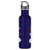 Bouteille D'eau Moon Rabbit Mooncake Nuages Mooncake Festival à la (Dos)