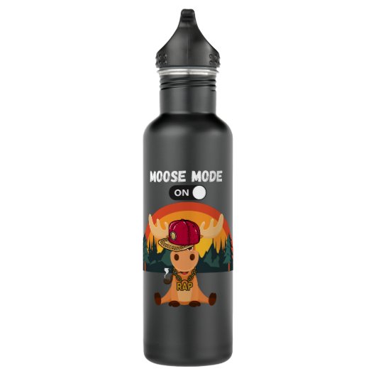 Bouteille D'eau Moose Mode On (Droite)