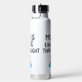 Bouteille D'eau 'More Is Caught Than Taught' Growth Leadership (Évier)