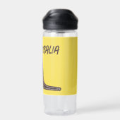 Bouteille D'eau Mosaïque autochtone de Kangaroo (Arrière)