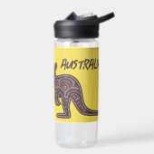 Bouteille D'eau Mosaïque autochtone de Kangaroo (Gauche)