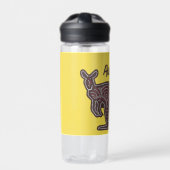 Bouteille D'eau Mosaïque autochtone de Kangaroo (Extérieur)