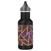 Bouteille D'eau Mosaïque d'Halloween (Gauche)