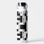 Bouteille D'eau Mot De Passage Puzzle Pour Le Sport (Avant)