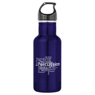 Bouteille D'eau Mot Percussion Cloud