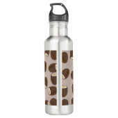 Bouteille D'eau Motif à la noix de coco (Dos)