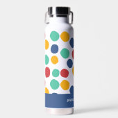 Bouteille D'eau Motif Abstrait joli et coloré (Avant)