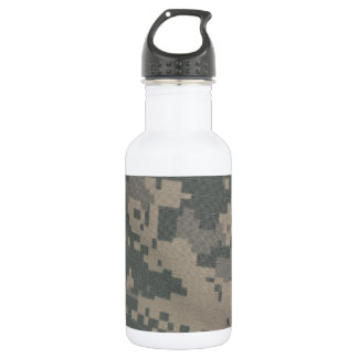 Bouteille D'eau Motif Acu Camouflage Troupe Art Numérique Paix