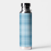Bouteille D'eau Motif Aqua Plaid (Gauche)