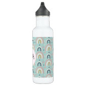 Bouteille D'eau Motif arc-en-ciel blanc mignon (Droite)