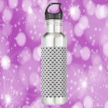 Bouteille D'eau Motif Art déco noir et blanc<br><div class="desc">Êtes-vous un fan de l'art déco ? Cette bouteille d'eau a un motif art déco noir et blanc.</div>
