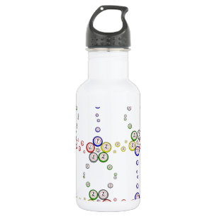 Bouteille D'eau Motif Bingo Ball
