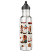 Bouteille D'eau Motif bottes Cowboy (Droite)