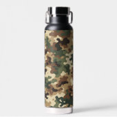 Bouteille D'eau Motif Camouflage (Avant)