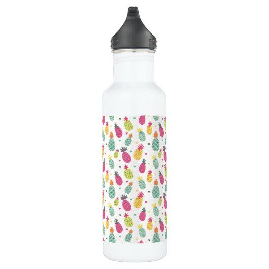 Bouteille D'eau Motif d'ananas tropical (Droite)