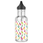 Bouteille D'eau Motif d'ananas tropical (Gauche)