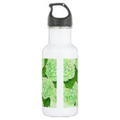 Bouteille D'eau Motif d'aquarelle Hydrangea (Dos)
