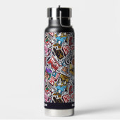 Bouteille D'eau Motif de bandes dessinées de College (Gym)