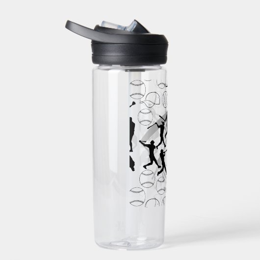 Bouteille D'eau Motif de base-ball.w (Droite)