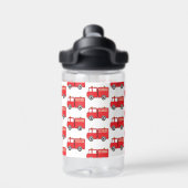 Bouteille D'eau Motif de camion-feu rouge (Salle de sport)