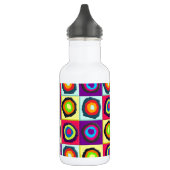 Bouteille D'eau motif de cercles (Gauche)