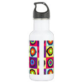 Bouteille D'eau motif de cercles (Dos)