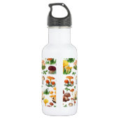Bouteille D'eau Motif de champignons (Dos)