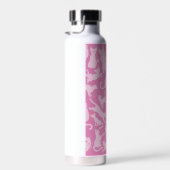 Bouteille D'eau Motif de chat rose (Plage)