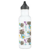 Bouteille D'eau Motif De Chats, Chats Mignons, Chatons, Poisson (Droite)