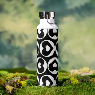 Bouteille D'eau Motif de coeur Love Graphic Bold