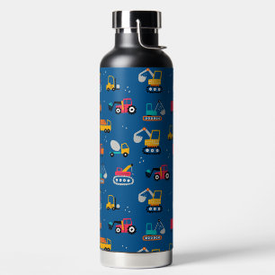 Bouteille D'eau Motif de déplacement de construction mûre