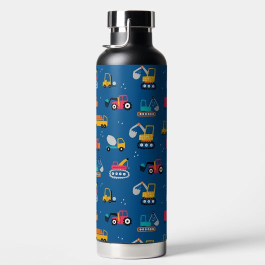 Bouteille D'eau Motif de déplacement de construction mûre (Droite)