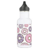 Bouteille D'eau Motif de donuts, Donuts roses, Donuts violets (Droite)