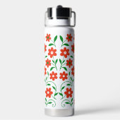 Bouteille D'eau Motif de fleurs (Arrière)