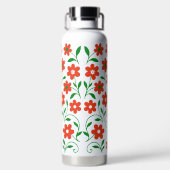 Bouteille D'eau Motif de fleurs (Plage)