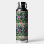 Bouteille D'eau Motif de fleurs colorées (Avant)