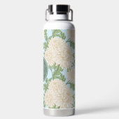 Bouteille D'eau Motif de fleurs de maman du jardin blanc (Plage)