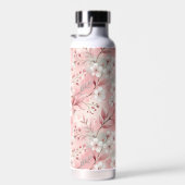 Bouteille D'eau Motif de fleurs Sakura rose (Plage)