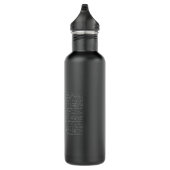 Bouteille D'eau Motif de formules mathématiques (Droite)