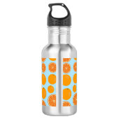 Bouteille D'eau Motif de fruit orange (Dos)