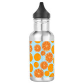 Bouteille D'eau Motif de fruit orange (Gauche)