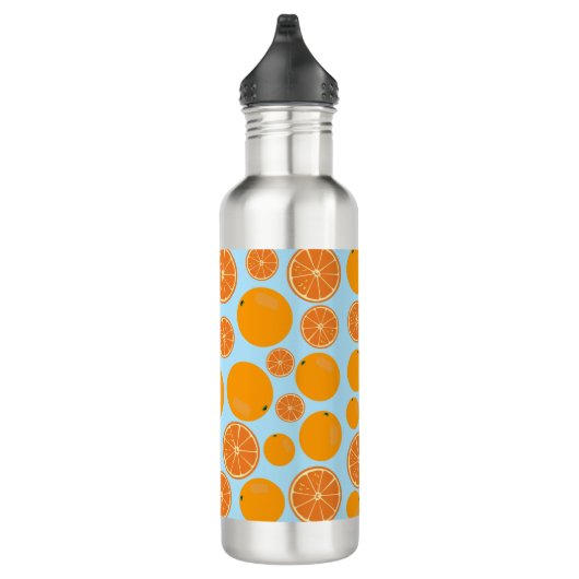Bouteille D'eau Motif de fruits orange (Droite)