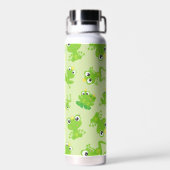 Bouteille D'eau Motif de grenouille, Grenouilles mignonnes, Grenou (Arrière)