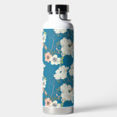 Bouteille D'eau Motif de jardin floral blanc (Droite)